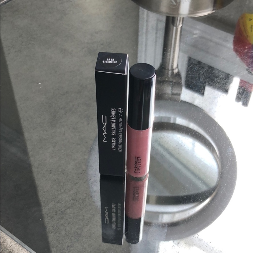 New MAC Cosmetics LipGlass Shade: La La Libertine
